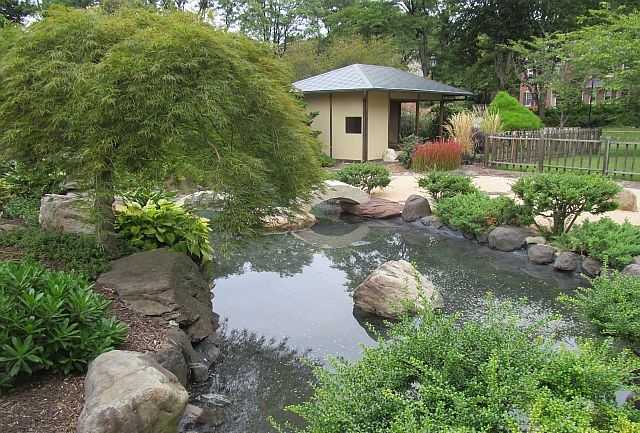 Bethlehem Public Library and Zen Garden